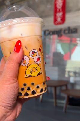 Limited/Seasonal Pumpkin Pie Milk Tea