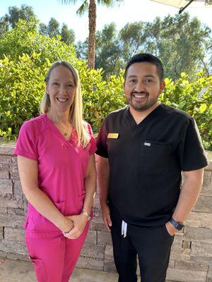 Both of our amazing chiropractors , Dr.Bohnet and Dr.Alvarez