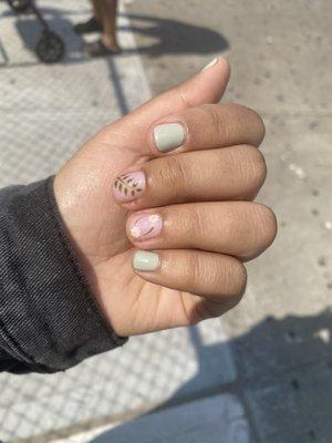 shiny nail's work