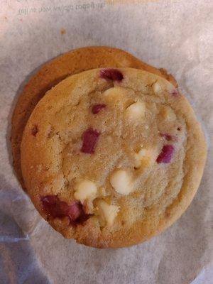 Out of Peanut Butter cookies but the Raspberry Cheesecake cookies are  Delish!!!