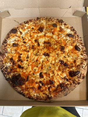 Large Buffalo Chicken Pizza