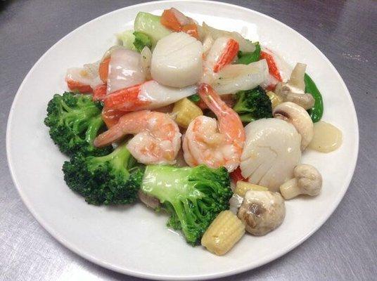 Seafood platter