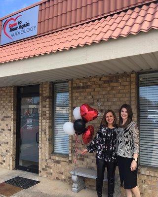 Dr. Washburn & Joley (care coordinator) at Grand Opening