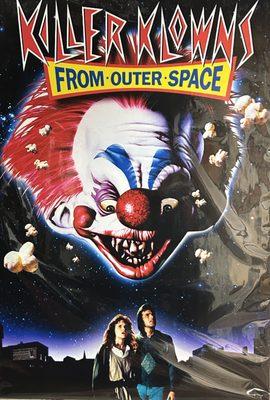 Svengoolie type movie poster: Killer Klowns from outer space