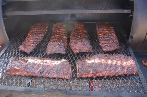 Smoked Spare Ribs