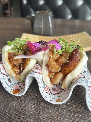 Vegan Plantain Bao Bun (2 pieces) (V)