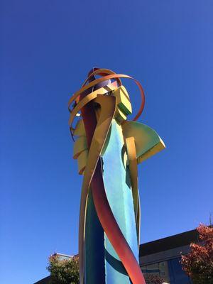 Sculpture outside