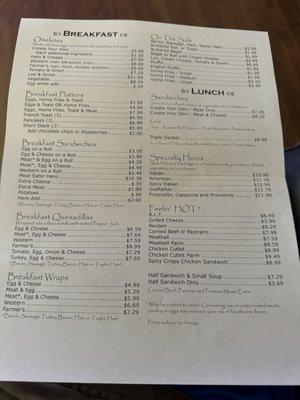 Menu 10/8/24