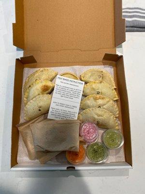 10 empanadas to-go