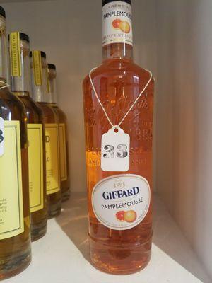 Grapefruit liquor!