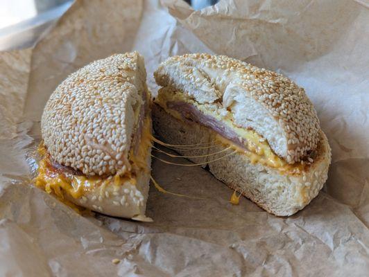 Bagel sandwich