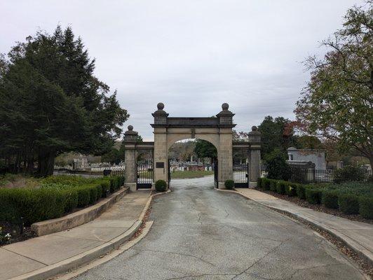 Springwood Cemetery, Greenville