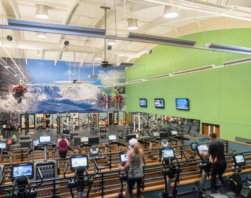 9,000 square ft. Fitness Center at Cheyenne Mountain Resort