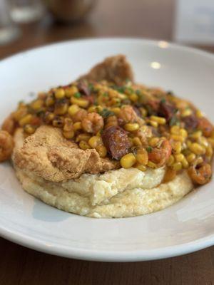 Catfish and grits