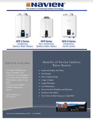 Don't miss out on a Tankless Water Heater! Call us today.