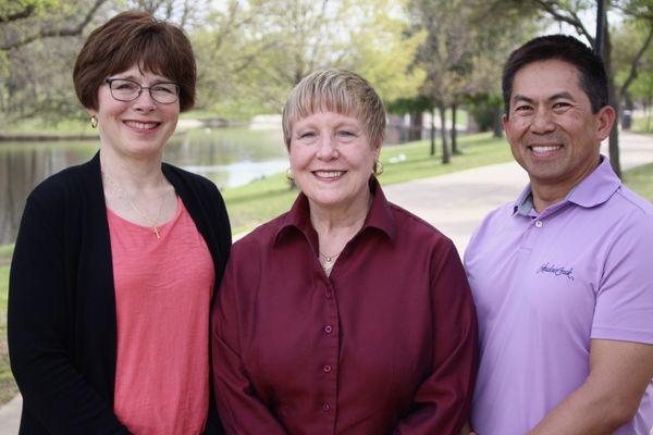 Our Pediatricians - Dr Mary Brown, Dr Elizabeth Dickey & Dr Trung Tran