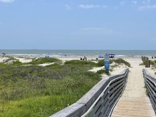 Walk to the beach