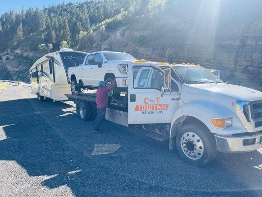 getting towed off highway 6 Helper utah