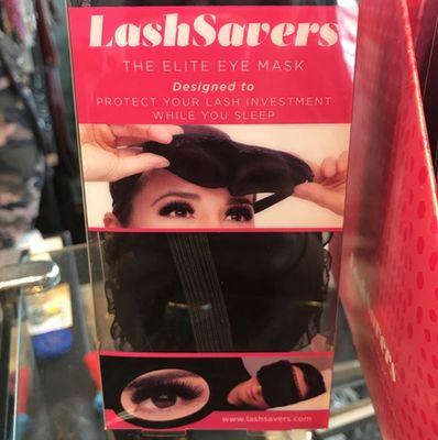 Save your lashes while you sleep!