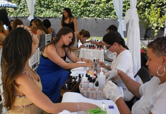 Bridal Nail & Massage Party