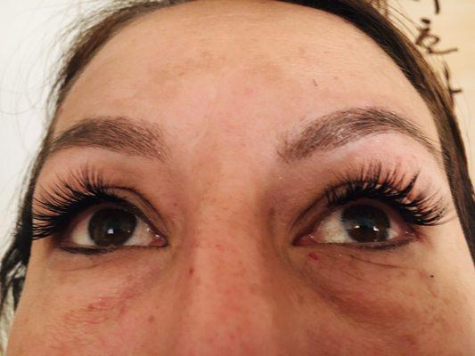 Eyelash extensions