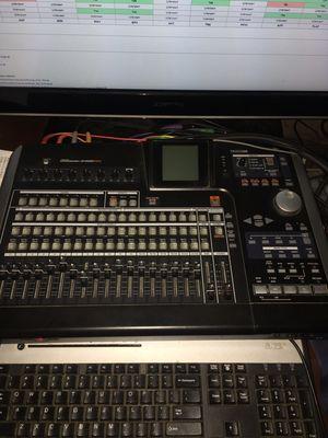 My 24 track recording console. TASCAM 2488 Neo gets the job done!