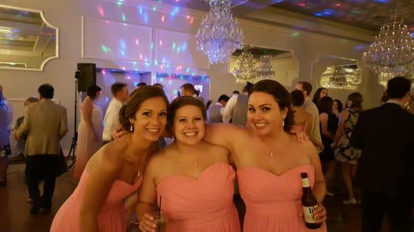 Me with some of the other lovely bridesmaids.