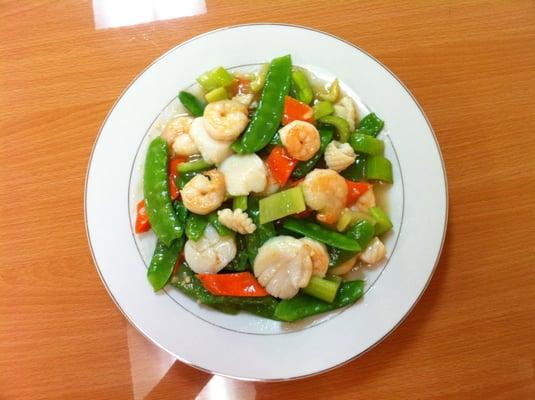 Stir Fry Seafood Delight