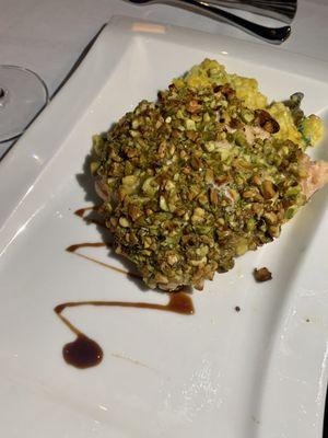 Pistachio Crusted Salmon