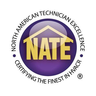 Our highly skilled HVAC technicians have decades of experience and are certified by NATE.