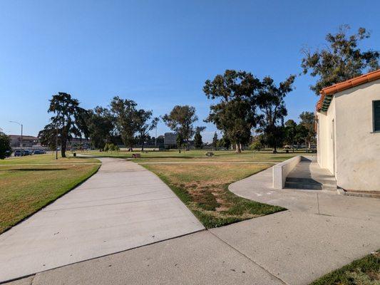 View of the park