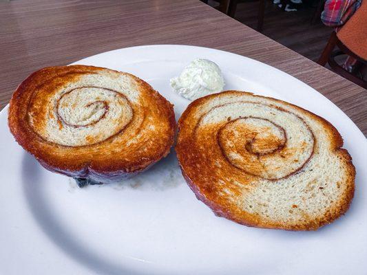 Grilled Sticky Bun