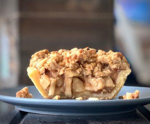 Mini Dutch Apple Pie - made with locally grown apples!