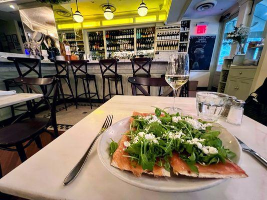 Smoked Salmon Flatbread