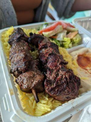 Beef kebab