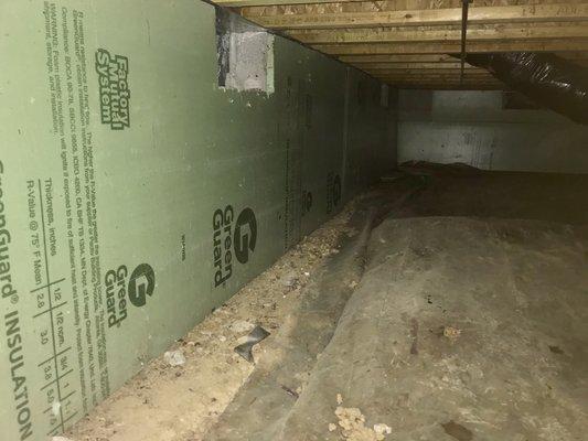 Crawl space