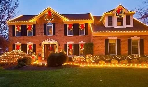 Check out this beautiful home with our Christmas Light Installations this year!