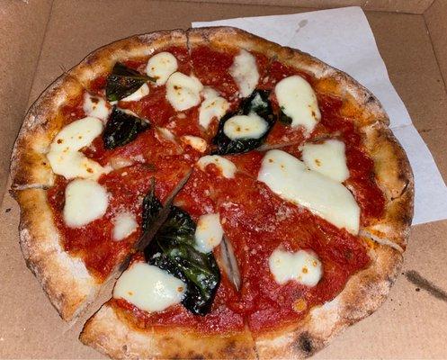 small (10") gluten-free margherita pizza