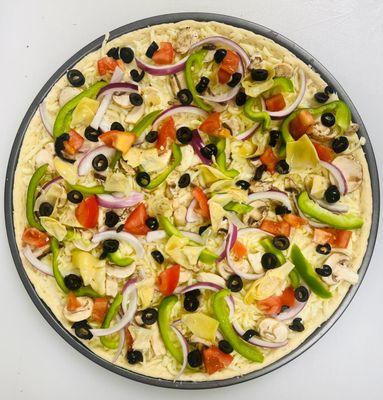 Veggie pizza