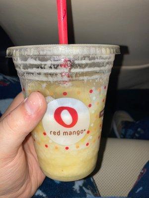 The Mango pineapple smoothie