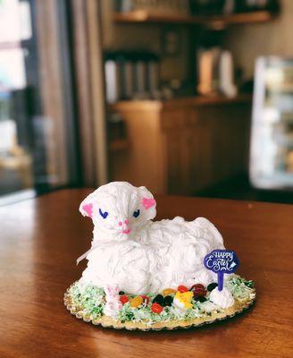 Lamb cake