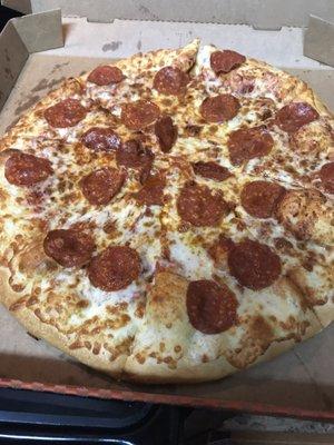 Nice looking pizza