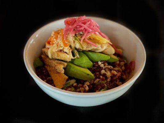 Avocado Grain Bowl with Chicken