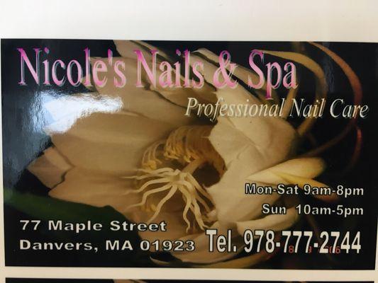 The best nail services in town.