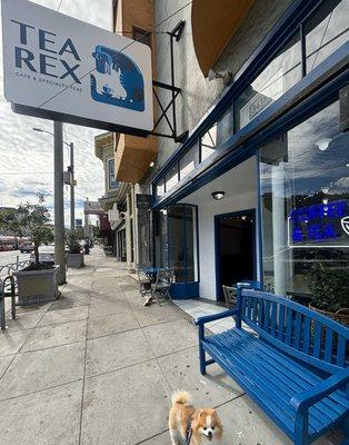 Storefront at the former Cafe St. Jorge