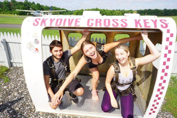 Tandem Skydiving at Skydive Cross Keys in Williamstown., New Jersey