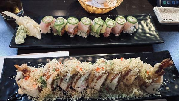 miami roll shrimp tempura roll