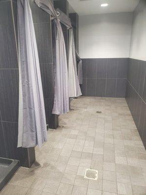 They have 4 showers in the locker room