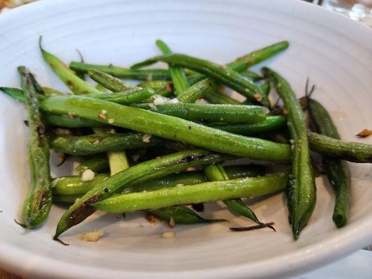 Haricots verts.