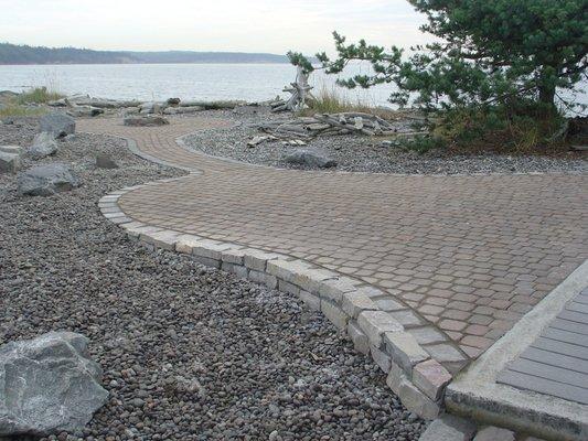 Paver Pathway Central Whidbey Island, WA